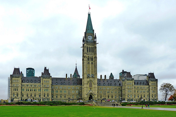 Parliament Building in Ottawa