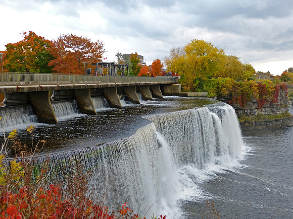 Rideau Falls in Ottawa