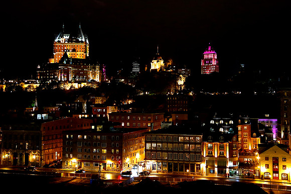 Night View of Quebec City