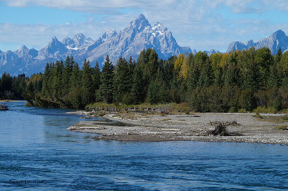Snake River and the Tetons