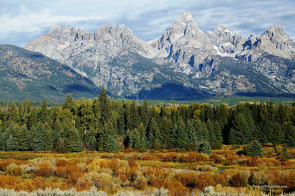 Snake River Valley and the Grand Tetons