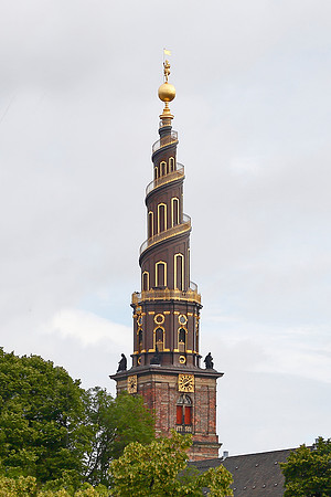 Our Savior Church Spire in Copenhagen